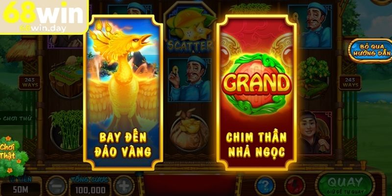 Ăn Khế Trả Vàng 68win - Trải Nghiệm Siêu Phẩm Slot Độc Đáo 2 Tính năng đặc sắc khi chơi slot Ăn Khế Trả Vàng 68win