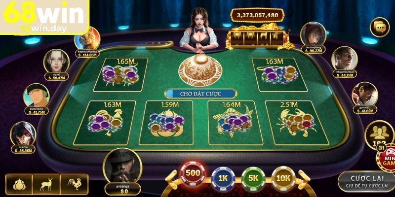 Giới thiệu chung về trò chơi Bầu Cua 68Win