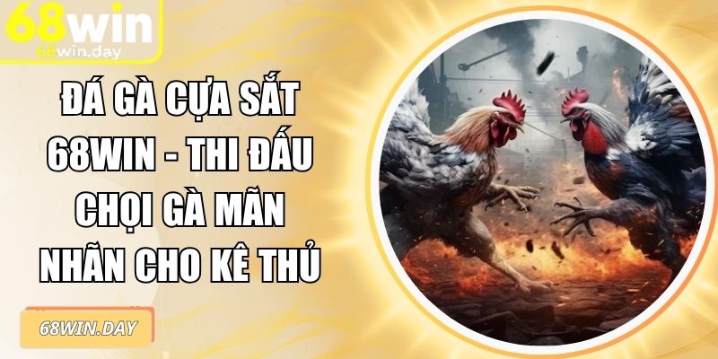 Đá Gà Cựa Sắt 68win - Thi Đấu Chọi Gà Mãn Nhãn Cho Kê Thủ 1 đá gà cựa sắt 68win