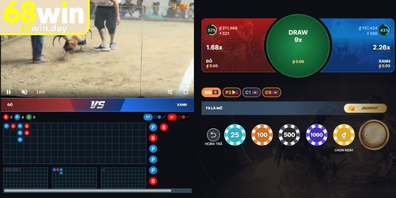 Đá Gà Trực Tiếp 68win - Sân Chơi Thu Hút Kê Thủ Năm 2025 3 Những chiến thuật đặt cược đá gà trực tiếp 68win