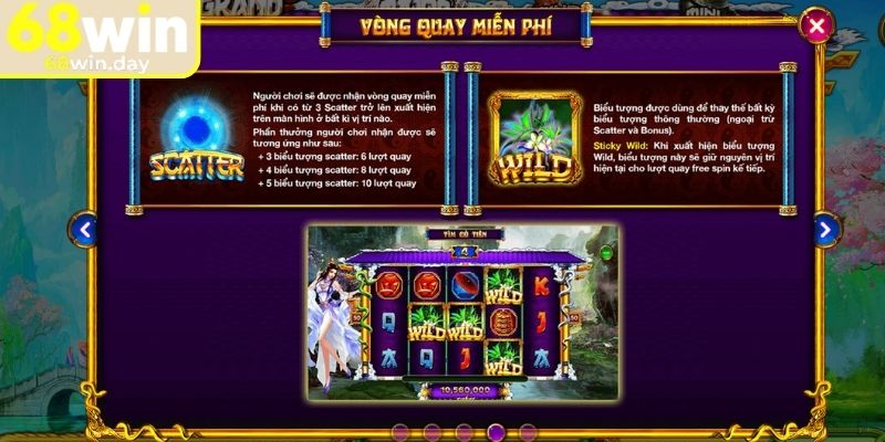 Thanh Xà Bạch Xà 68win - Game Ăn Tiền Trực Tuyến Đẳng Cấp 2 Scatter trong Thanh Xà Bạch Xà 68win
